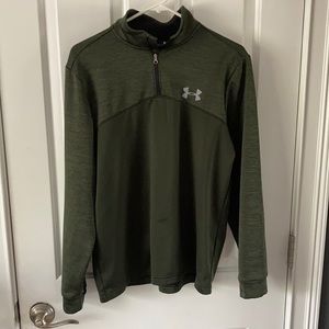Men’s Green Under Armour Dri-Fit Quarter Zip